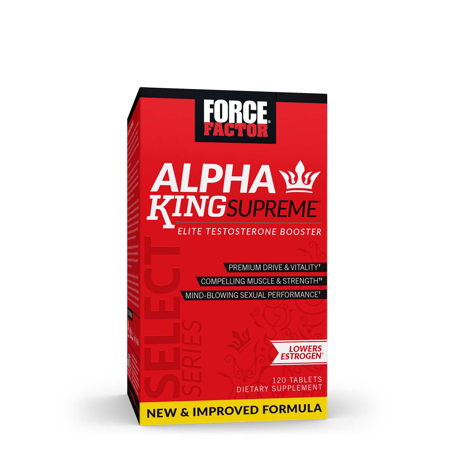 Alpha King Supreme V2 120 Tablets GNC